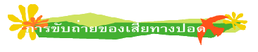 การขับถ่ายของเสียทางปอด