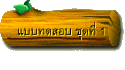แบบทดสอบ ชุดที่ 1
